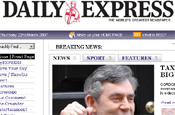 Daily Express: online sales contract