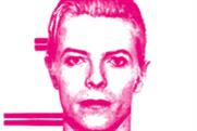 Portrait of David Bowie by artist Russell Marshall