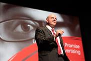 Ballmer addressing the Cannes Lions crowd