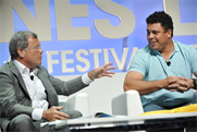 Sir Martin Sorrell with Ronaldo 