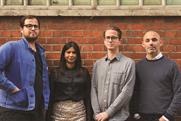 18 Feet & Rising: (l to r) Matt Keon, Anna Carpen, Rob Ward and Jonathan Trimble