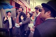 Bugsy Malone flashmob takes over Soho Square
