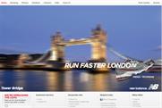 New Balance website: Arnold Worldwide creative account