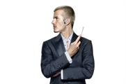 David Beckham in Motorola ad
