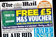 Mail on Sunday: targets former NotW readers