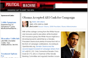 Political Machine: latest offering from AOL
