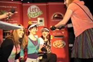 Sexy posing pictures from pizza vending machine launch: pics
