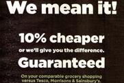 Asda: disputed price-guarantee ad approved by the ASA