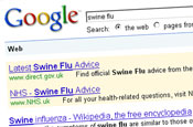 Swine flu: searches criticised