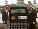 Sky's Steve Bennedik (left) and FT.com's Michael Murphy