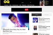 GQ: revamped website goes live this week