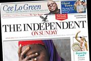Independent on Sunday: recorded a sales increase including bulk copies