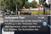 Wikitude is available in a number of languages, including German
