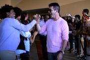 Simon Cowell: as seen in trailer for US version of The X Factor
