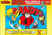 The Dandy website: circulation of print edition has fallen below 8000