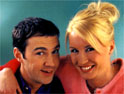 Johnny Vaughan and Denise Van Outen