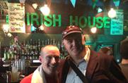 Dara O'Brien at the Irish House last summer