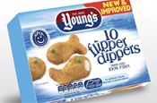 Flipper Dippers: pringetts create new look for Young's 