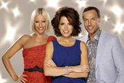 Born To Shine: host Natasha Kaplinsky (centre) with judges Denise Van Outen and Jason Gardiner