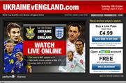England vs Ukraine football World Cup qualifier heralds future of sports on web
