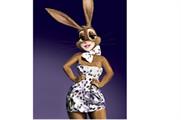 Cadbury Caramel Bunny to show off her curves in designer dress