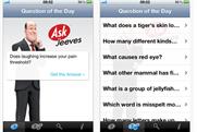Ask Jeeves: search engine launches its first iPhone trivia app in the UK