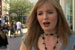 Public View - Orange 'Juliette Lewis Gold Spot' by Fallon