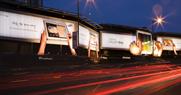 Samsung Galaxy: Clear Channel outdoor campaign at Cromwell Road