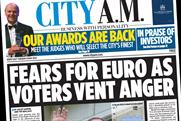 City AM: Lexus to sponsor newspaper's annual awards for two years