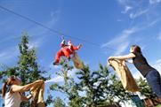 Santa's zip-sleigh