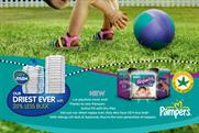 Pampers: highest share of voice