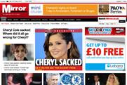Mirror Group: website recorded a 24% rise in unique browsers 