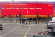 Elvis' Virgin Trains outdoor campaign