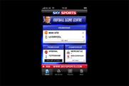 Sky Sports Football Score Centre app
