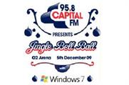 Microsoft Windows 7 to sponsor Capital FM's Jingle Bell Ball at the O2