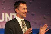 Hunt: devoted conference speech to expansion of sport in schools