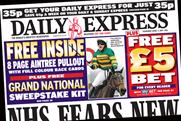 The Daily Express: Free Sky bet woth £5