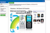 3 makes Facebook debut with Skypephone promotion
