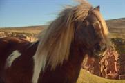 Three celebrates silly stuff with moonwalking pony