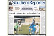 The Southern Reporter: one of six Johnston Press weeklies trialling paywalls 