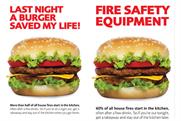 London Fire Brigade: press ads (composite image)