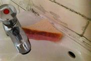 Not so tasty: ham sandwich