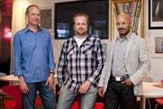AMV digital hires: (l-r) Andrew Pinkess, Gregory Roekens and Saher Sidhom