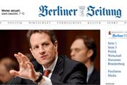 Berliner Zeitung: one of the titles sold by troubled Mecom