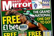 Daily Mirror: offers free £1 bet