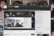 TopShop: London Fashion Week activity