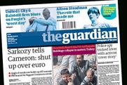 The Guardian: average weekday circulation has fallen from 205,000 to 196,000