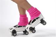 Vauxhall's car shaped experiential roller-skates: video