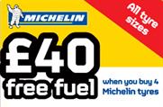 Kwik-Fit to offer free fuel vouchers in Michelin promotion