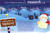 Monarch Airlines: launches Christmas website